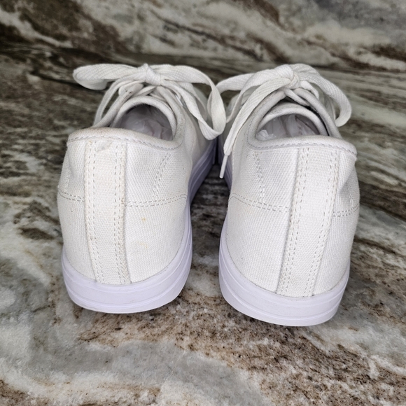 Heelys White Canvas Skate Shoes Size 5 - Picture 5 of 10